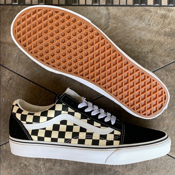 VANS OLD SKOOL PRIMARY CHECK BLACK/WHITE WMNS - Picture 6 of 16